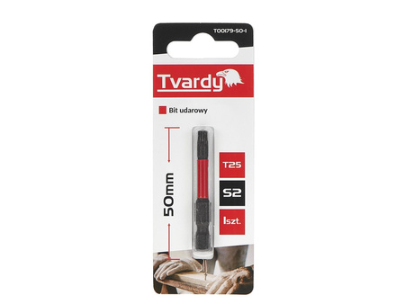 Bit udarowy T25 50mm S2 (1/10/50/500)
