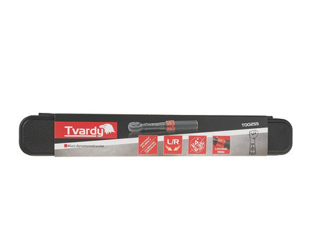 Klucz dynamometryczny 1/4" 1-6Nm TVARDY (20)