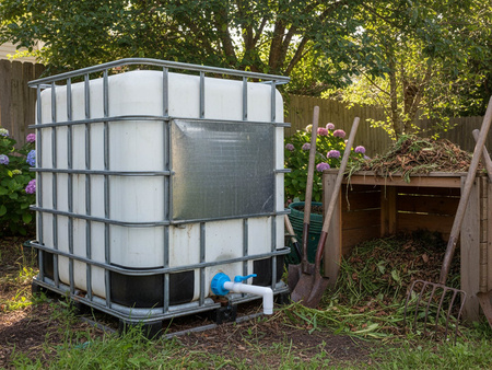 Zestaw – IBC nakrętka S60x6 + kran na wąż 25mm 90° – mauser