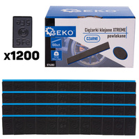 Ciężarki klejone XTREME powlekane czarne 12x5g – zestaw 100 pasków (6kg) (4)