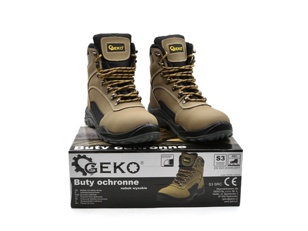 Buty ochronne model nr 7 nubuk wysokie S3 SRC