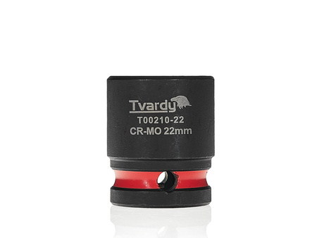 WYTRZYMAŁA NASADKA UDAROWA KRÓTKA 1/2" 22mm CR-MO TVARDY