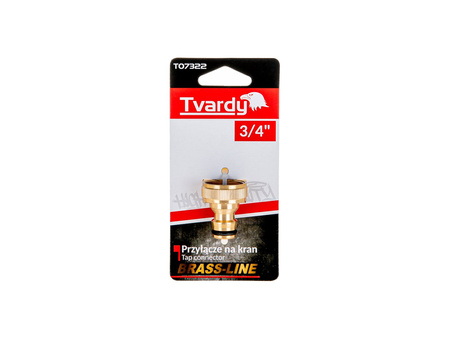 Przyłącze na kran 3/4" BRASS-LINE (10/80)