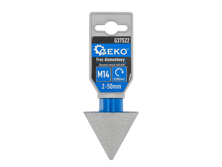 Frez diamentowy stożkowy 2-50mm M14