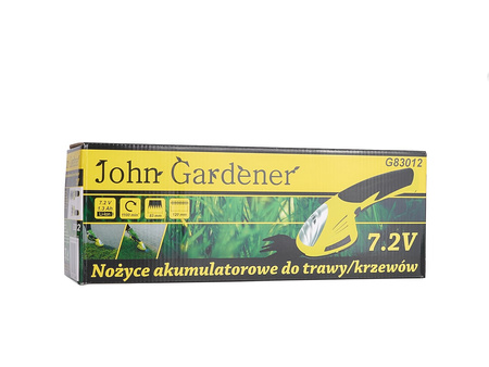 Nożyce akumulatorowe do trawy/krzewów 7.2V 120mm JG