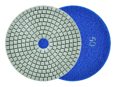 Tarcza polerska do szlifowania gresu na mokro 125mm GR50 (5/250)