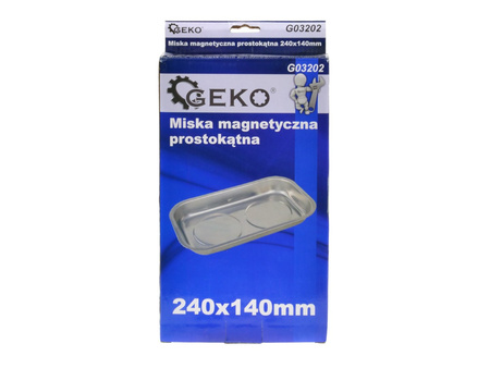 Miska magnetyczna prostokątna 240x140 mm