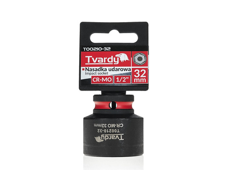 WYTRZYMAŁA NASADKA UDAROWA KRÓTKA 1/2" 8mm CR-MO TVARDY