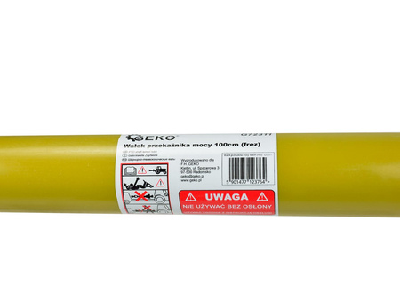 Wałek przekaźnika mocy 100cm (frez)