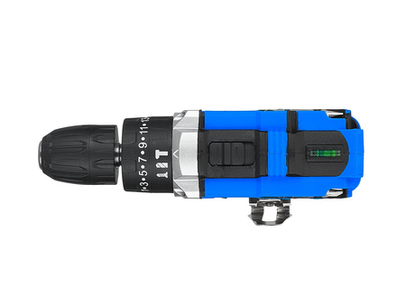 Wiertarko-wkrętarka z funkcją udaru 21V 2x akumulator 2ah  (10)