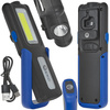 Lampa warsztatowa POWERBANK z magnesem i regulacją LED COB 5W + 3W 2000mAh 400lm IP44 (10/40)