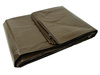 Plandeka 4x5m extra gruba/brązowa 200g +/-10%