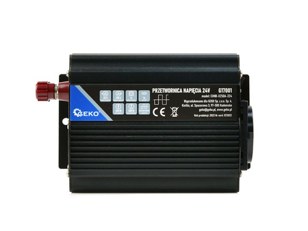 Samochodowa przetwornica napięcia 24V/230V 250W/500W