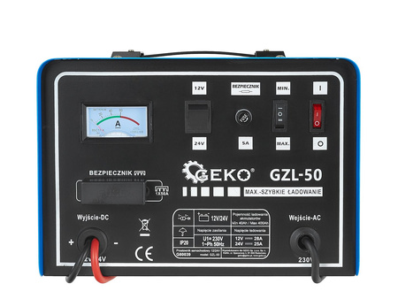 Prostownik samochodowy 12/24V GZL-50 (1)