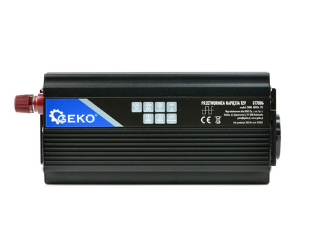 Samochodowa przetwornica napięcia 12V/230V 800W/1600W