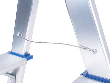 Drabina aluminiowa 2-stopniowa dwustronna 150kg