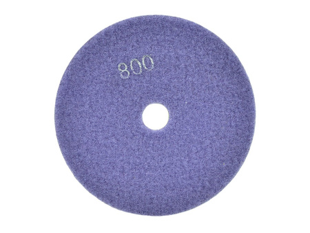 Tarcza polerska do szlifowania gresu na mokro 125mm GR800 (5/25/250)