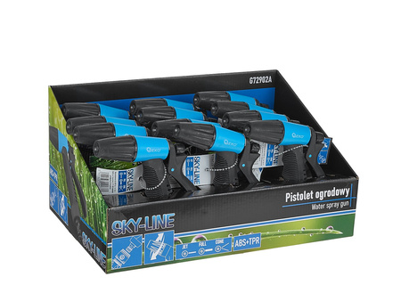 Pistolet ogrodowy regulowany SKY-LINE – kartonik wystawowy (12/24)