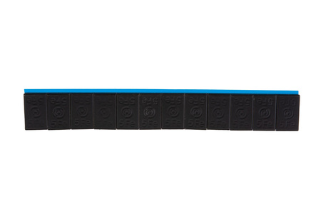 Ciężarki klejone XTREME powlekane czarne 12x5g – zestaw 100 pasków (6kg) (4)