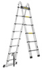 Drabina teleskopowa aluminiowa przegubowa 5m 150kg (1)
