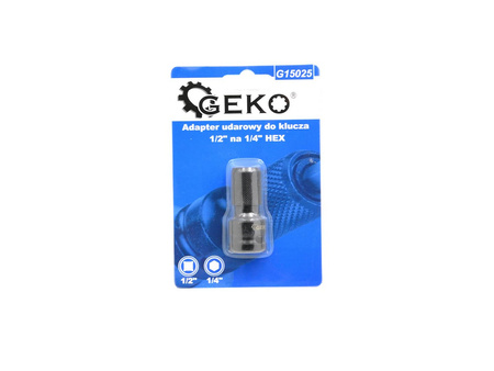 Adapter udarowy do klucza 1/2" na 1/4" HEX (120)
