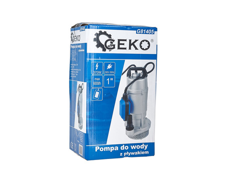 Pompa od wody QDX3-0.37 L-TECH żeliwo z pływakiem