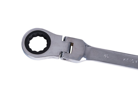 Komplet 22el. kluczy łamanych z grzechotką 6-32mm /alu waliza/