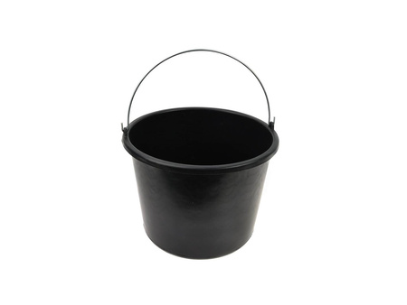 Wiadro budowlane 12L czarne