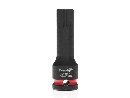 WYTRZYMAŁA NASADKA UDAROWA TRZPIENIOWA TORX T45 1/2” CR-MO TVARDY