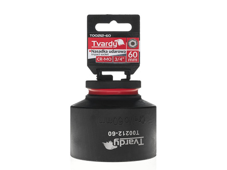 WYTRZYMAŁA NASADKA UDAROWA KRÓTKA 3/4" 23mm CR-MO TVARDY