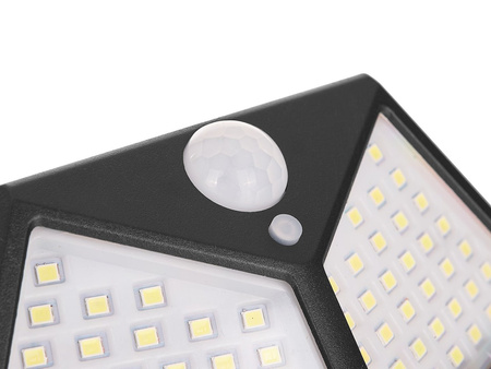 Lampa solarna z czujnikiem zmierzchu i ruchu 50W (naświetlacz 100led) (100)