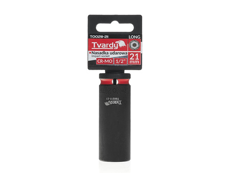 WYTRZYMAŁA NASADKA UDAROWA KRÓTKA 1/2" 17mm CR-MO TVARDY