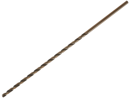 Wiertło złote do metalu długie 8.0 x 390mm HSS DIN1869