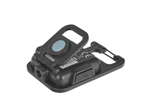 Latarka mini – kieszonkowa z magnesem LED COB 6W 500mAh 300lm IPX4 – kartonik wystawowy (18/216)