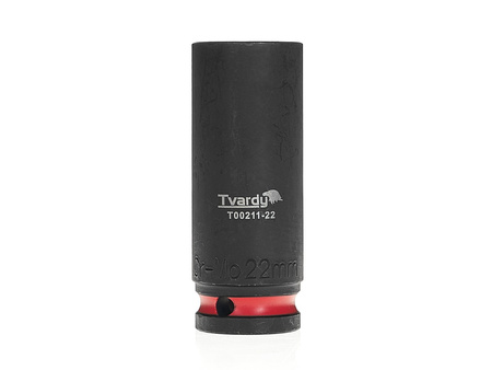 WYTRZYMAŁA NASADKA UDAROWA DŁUGA 1/2" 22mm CR-MO TVARDY