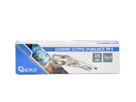 Zaciskowe szczypce spawalnicze 225mm typ U (30)
