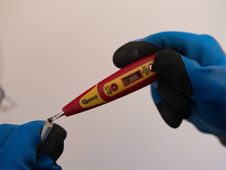Zestaw wkrętaków VDE 1000V + tester 7el