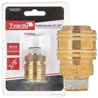 Szybkozłączka mosiężna GZ 3/8" typ żeński (1/10/100)