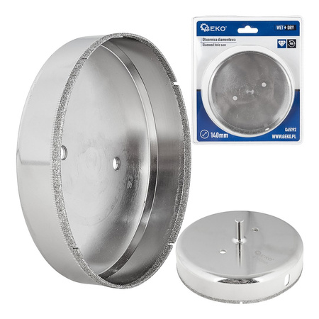 WIERTŁO KORONOWE DIAMENTOWE DO PŁYTEK GRESU 140MM