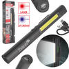 Lampa warsztatowa z magnesem 2X LED 5W 3W + LASER i ULTRAFIOLET