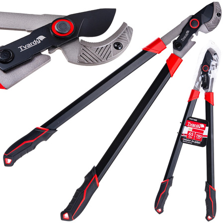 Sekator do gałęzi z ostrzem kowadełkowym 780mm 65Mn PTFE