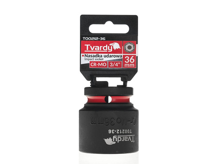 WYTRZYMAŁA NASADKA UDAROWA DŁUGA 1/2" 21mm CR-MO TVARDY