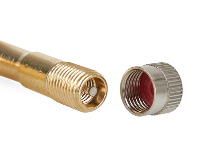 Końcówka przedłużka do pompowania – mosiężna kątowa 90° 8mm (25/250)