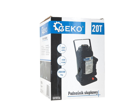 Podnośnik hydrauliczny słupkowy 20T GEKO CE