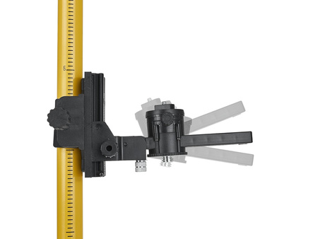 Kolumna rozporowa teleskopowa do lasera 420cm + adapter do skosów