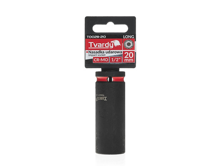 WYTRZYMAŁA NASADKA UDAROWA KRÓTKA 1/2" 16mm CR-MO TVARDY