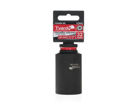 WYTRZYMAŁA NASADKA UDAROWA KRÓTKA 1/2" 27mm CR-MO TVARDY