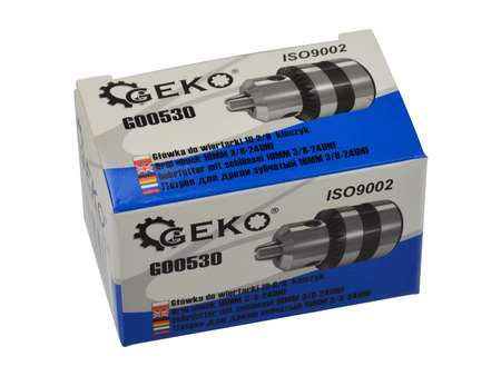 Główka do wiertarki 1.5-10mm 3/8" kluczyk
