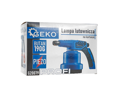 Lampa lutownicza z piezo na kartusze 190g metal PROFI (12)
