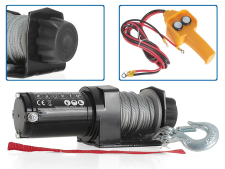 Wyciągarka elektryczna 12V 2000LB (2)